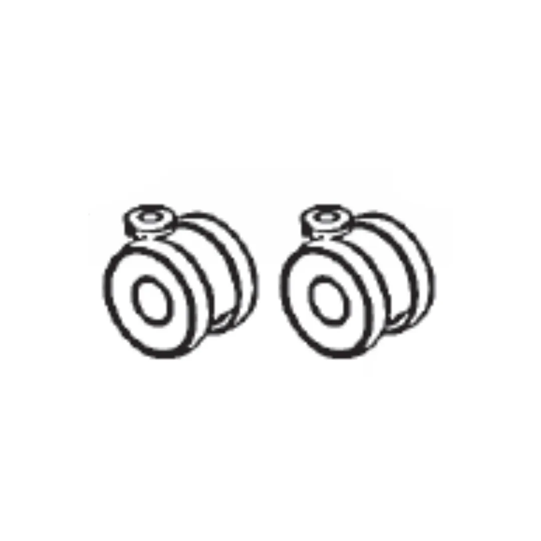 Midi 180 | Classic Front Castors 75mm