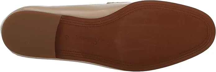 Military discount On Toe Edelman Loraine Sam Classic Almond Wide Slip Sandshell Sale-priced Leather Loafers