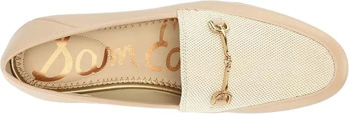 Military discount On Toe Edelman Loraine Sam Classic Almond Wide Slip Sandshell Sale-priced Leather Loafers