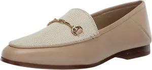 Military discount On Toe Edelman Loraine Sam Classic Almond Wide Slip Sandshell Sale-priced Leather Loafers