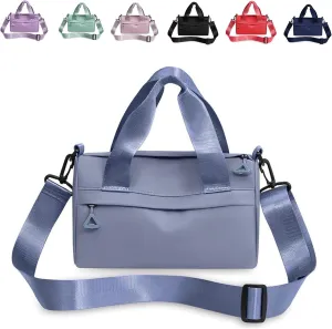 Mini Gym Bag - Casual Single Shoulder Crossbody Oxford Cloth Tote