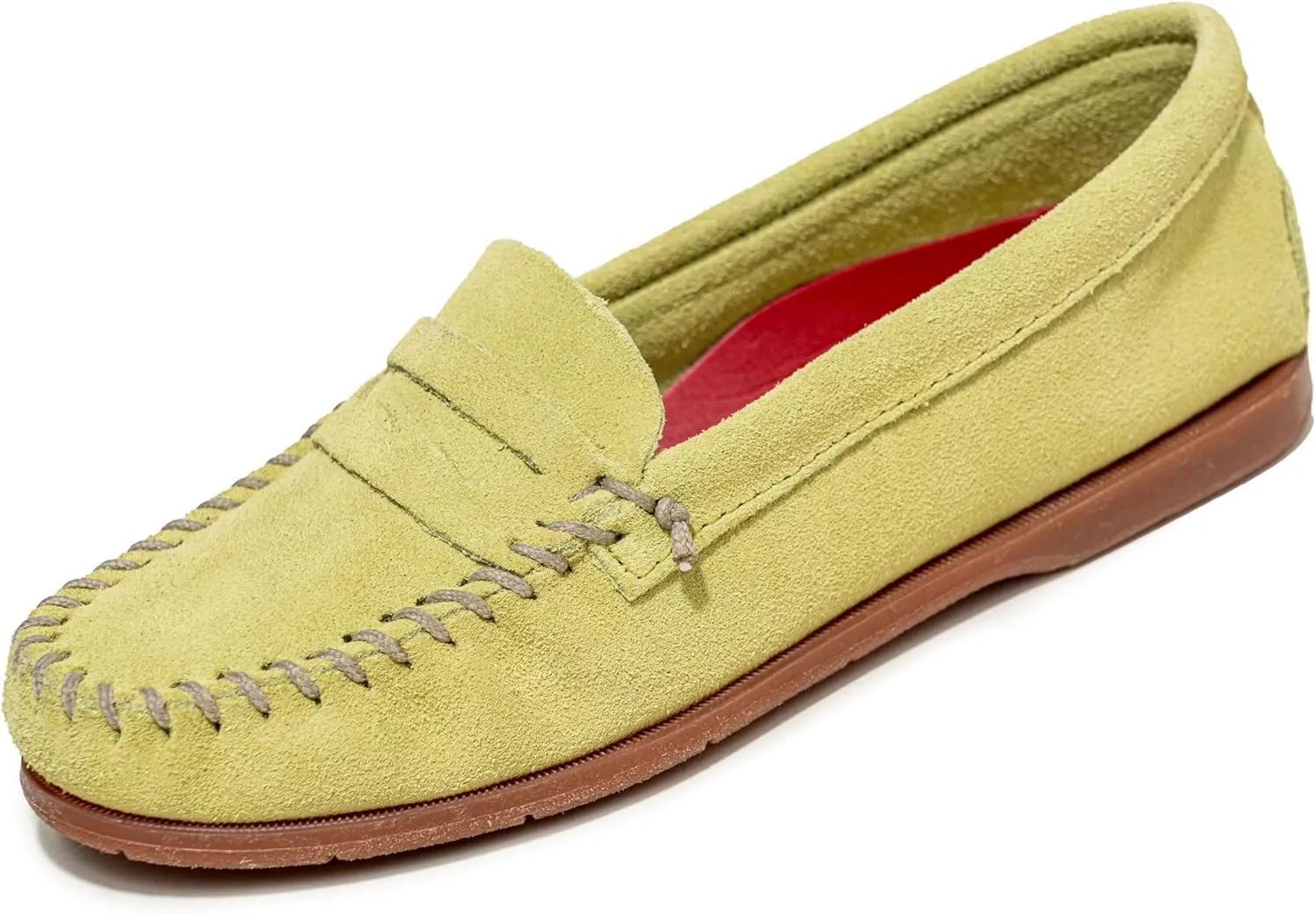 Minnetonka Mellony Penny – Women's Penny Loafer Design, Water and Stain Resistant, Genuine Suede, and Lightweight Sole