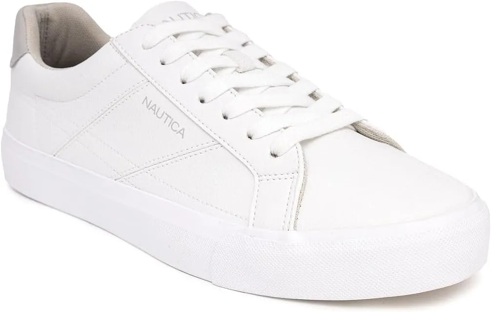 Nautica Men's Casual Shoe, Classic Lace-Up Low Top Loafer, Fashion Sneaker - in Medium & Wide Width Sizes