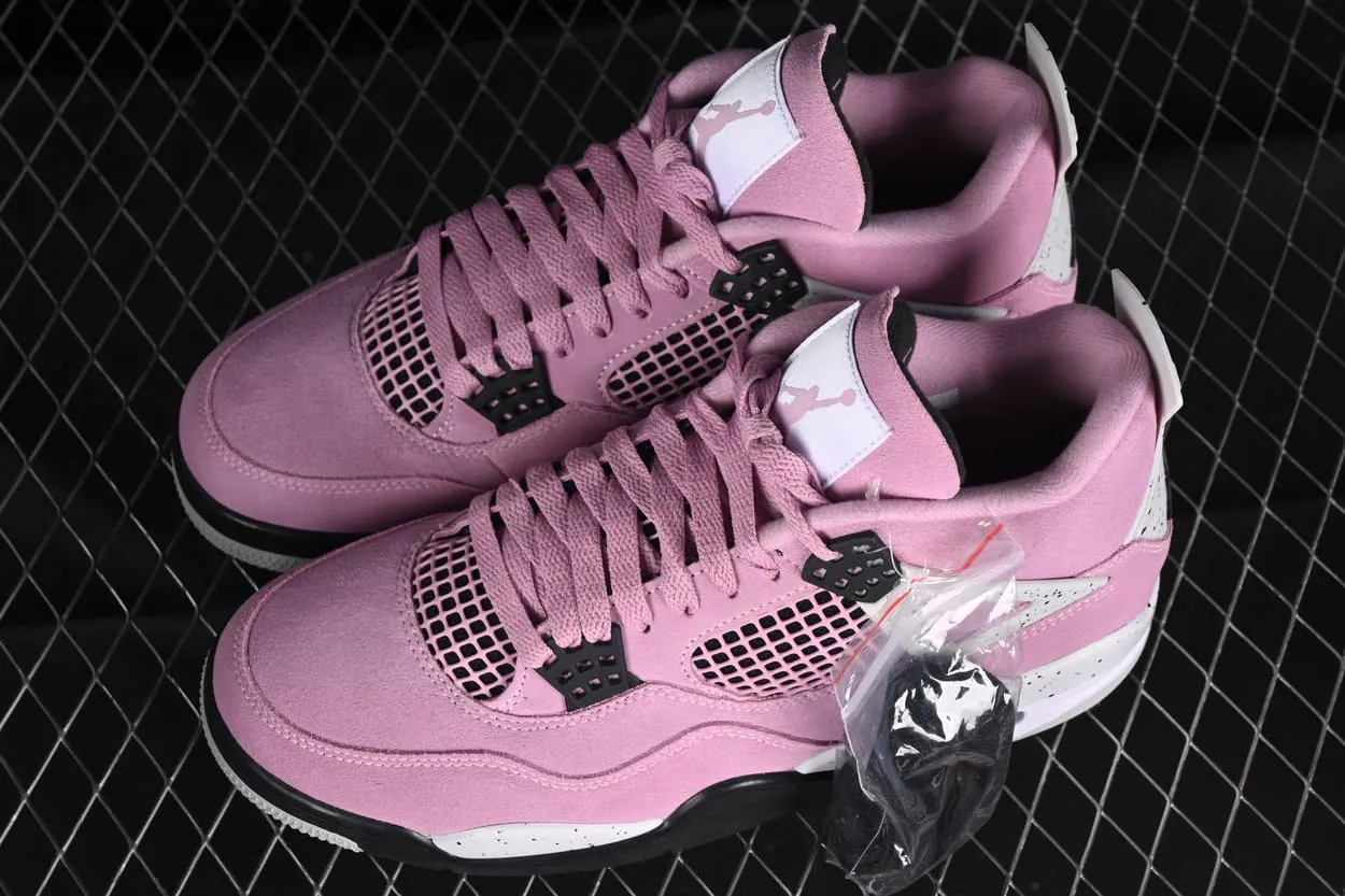 OrchidRush® – Violet Bloom Mid Sneaker