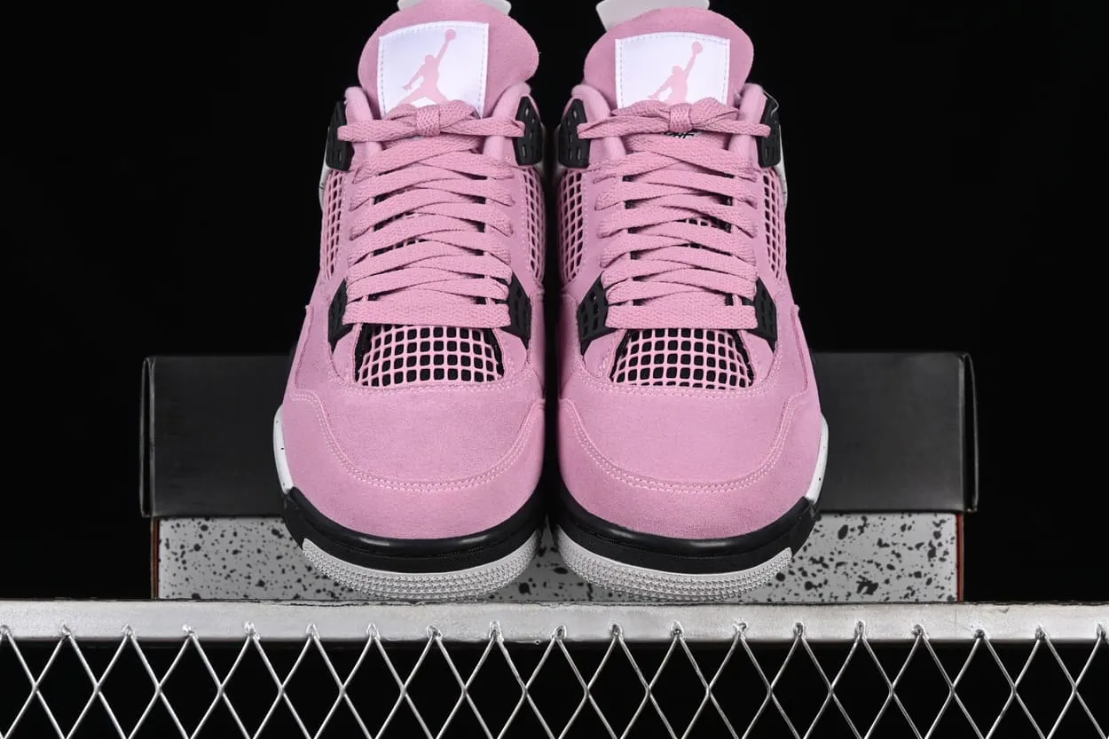OrchidRush® – Violet Bloom Mid Sneaker