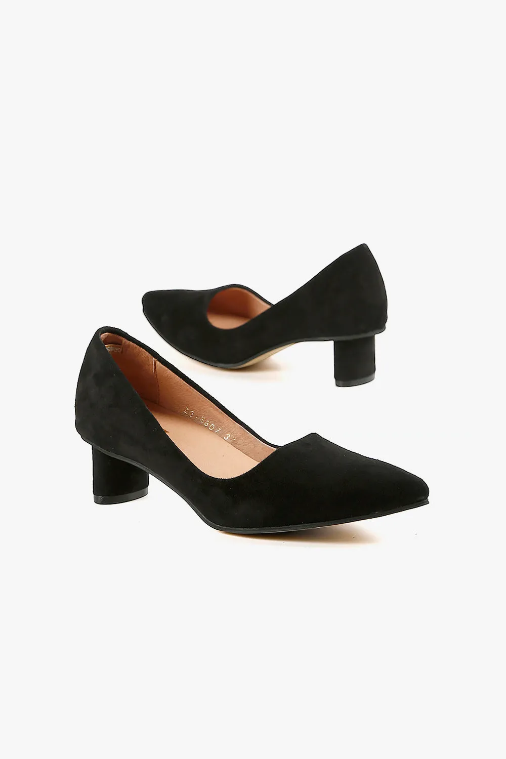 Oval Kitten Pump