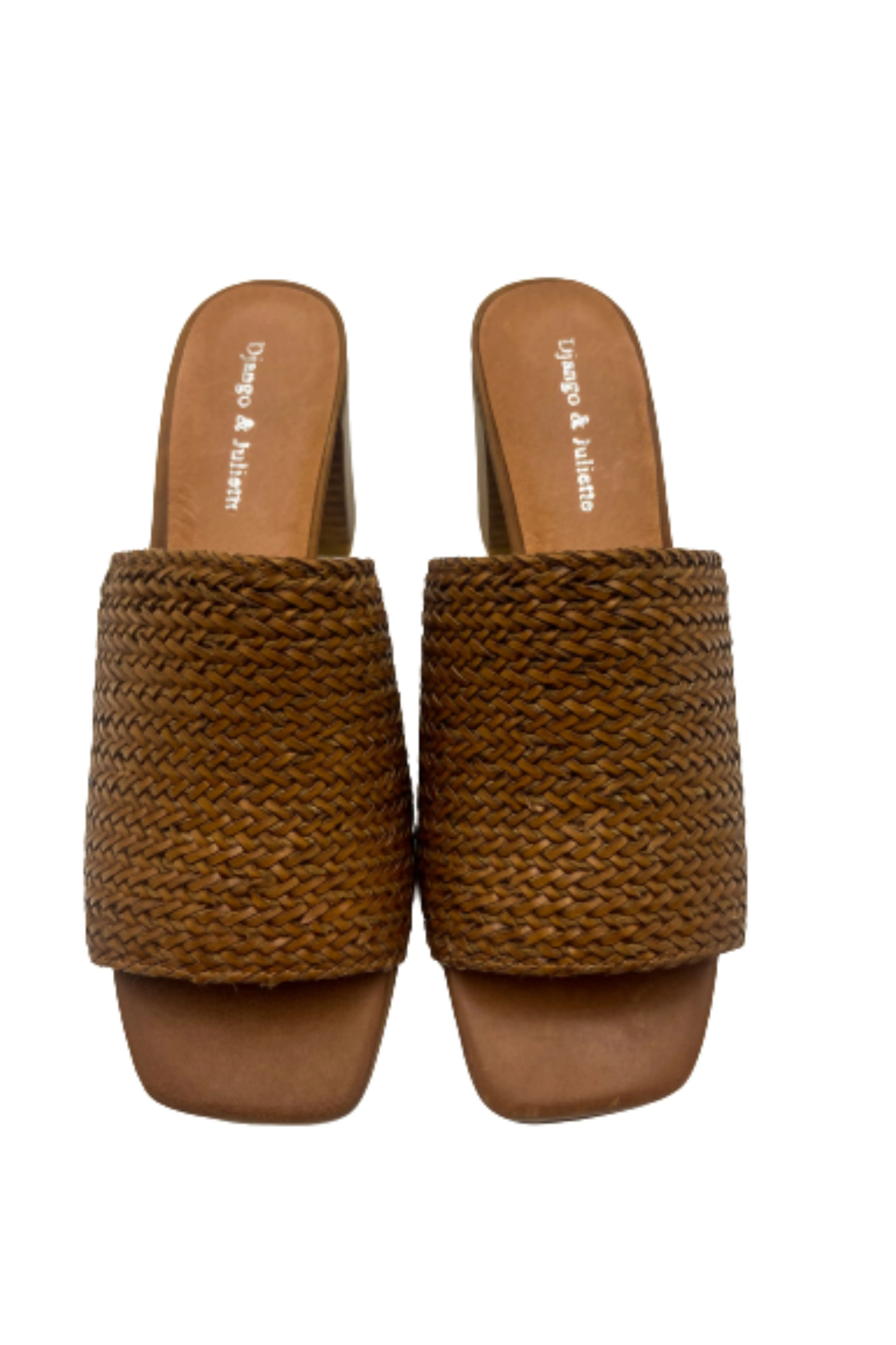 Paiton Mule - Tan Weave Leather