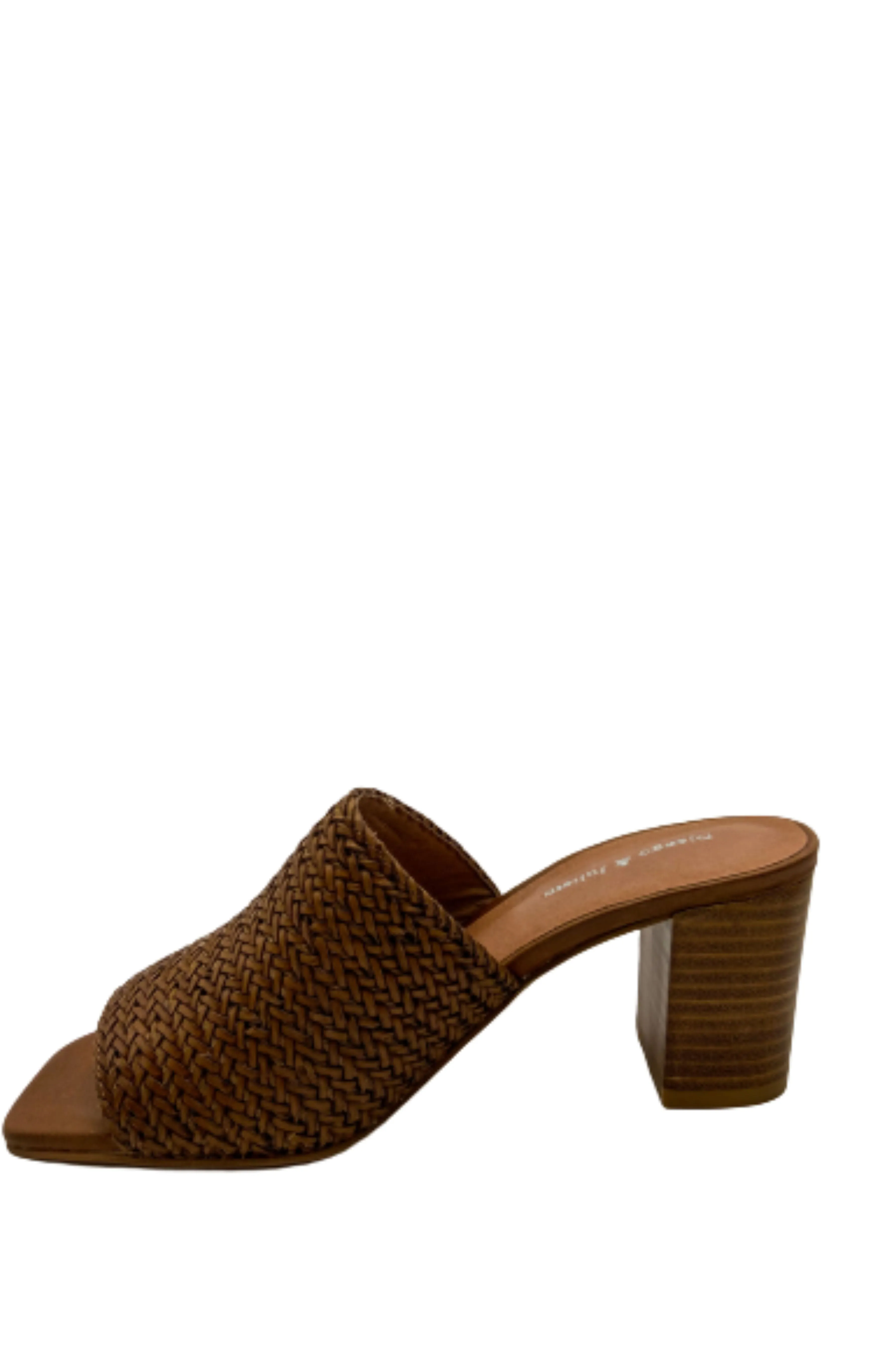 Paiton Mule - Tan Weave Leather