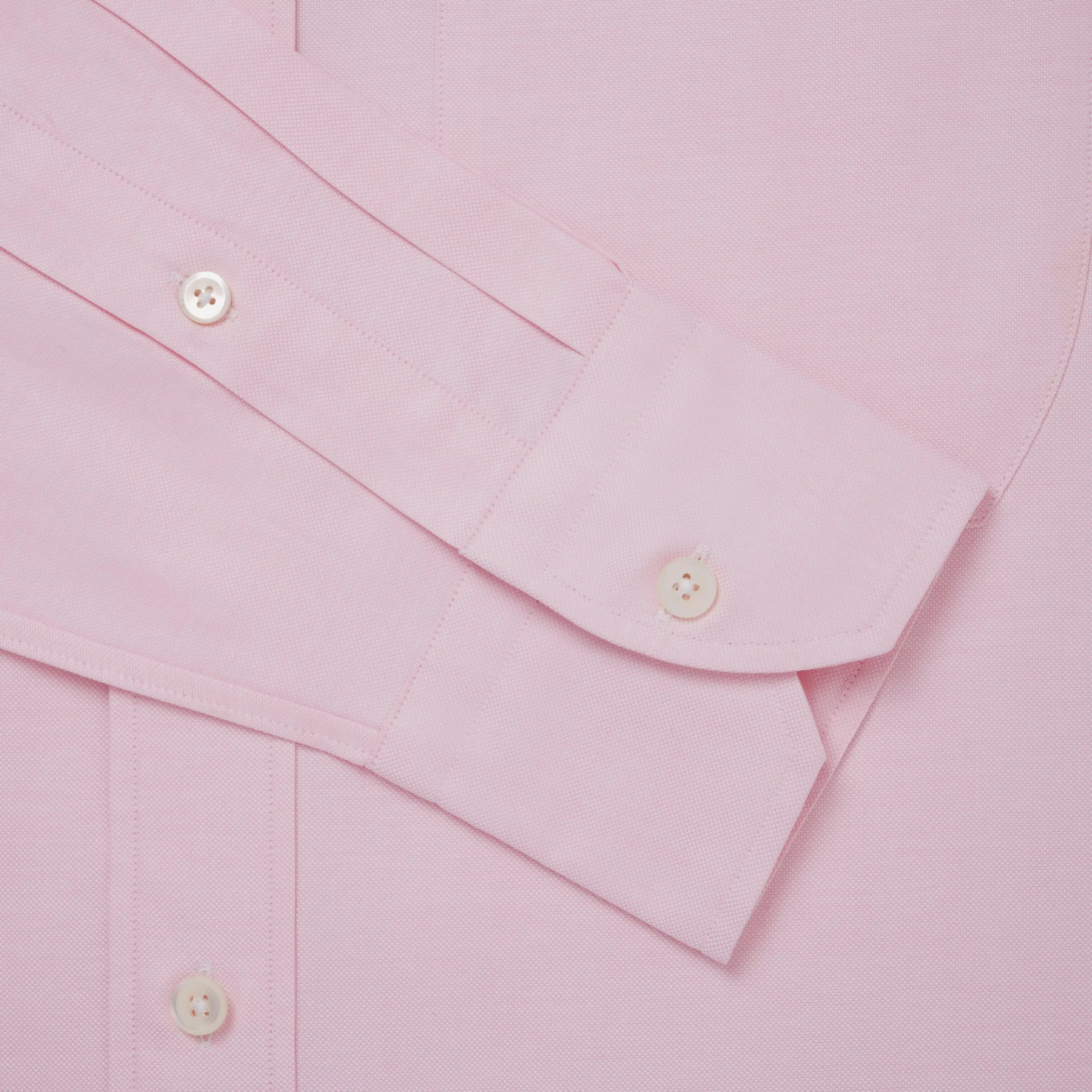 Pale Pink Classic Fit Smart Casual Button Down Weekend Oxford Shirt