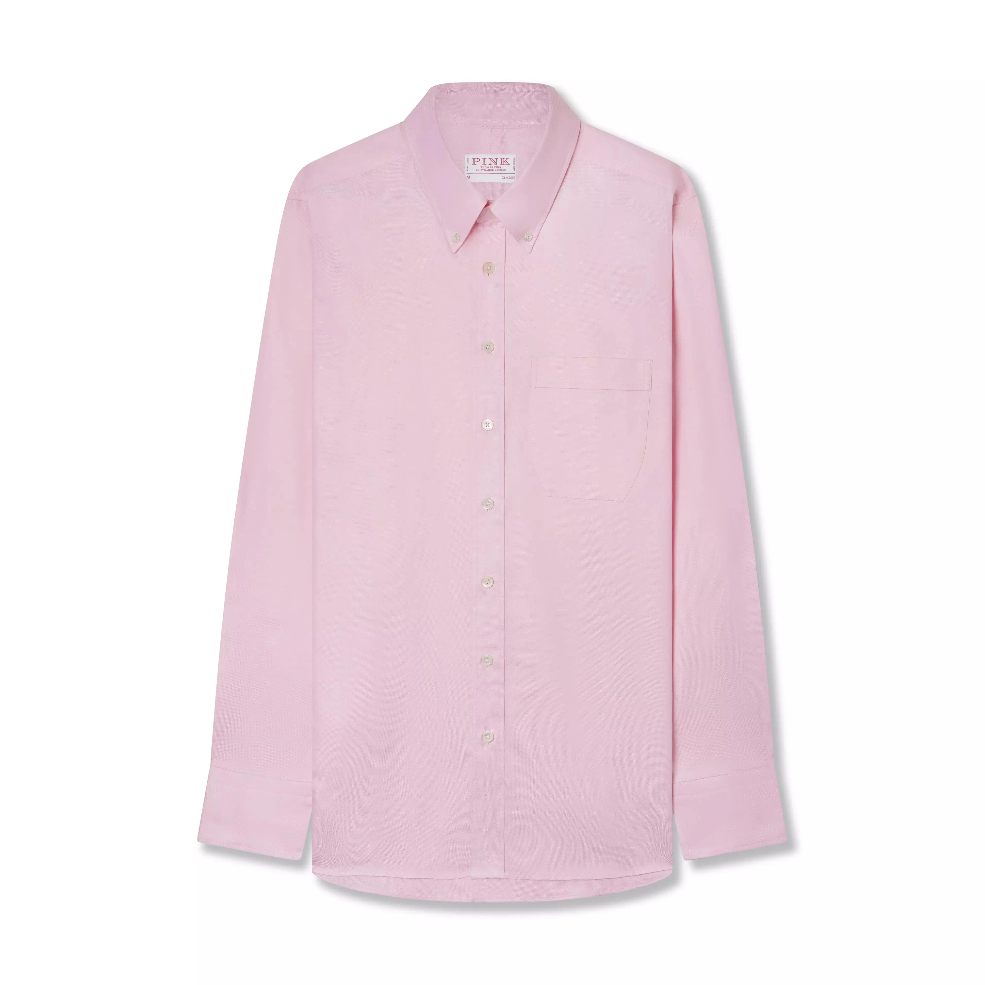 Pale Pink Classic Fit Smart Casual Button Down Weekend Oxford Shirt