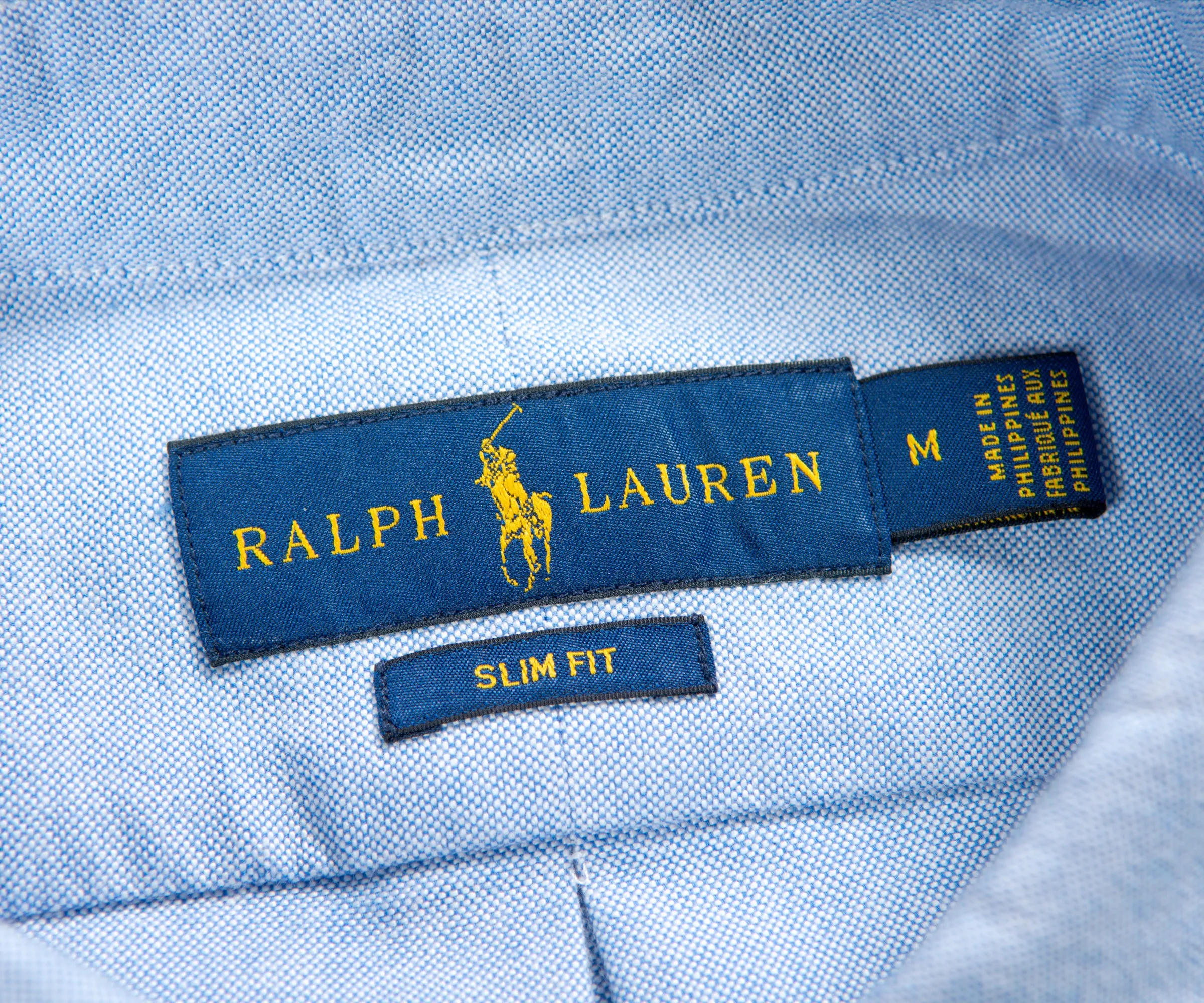 Polo Ralph Lauren Classic Oxford Button Down Shirt Blue