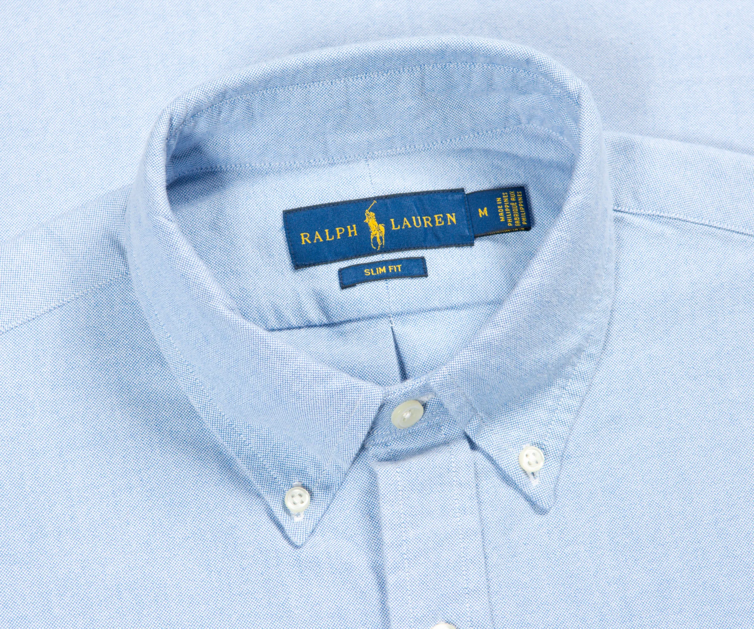 Polo Ralph Lauren Classic Oxford Button Down Shirt Blue