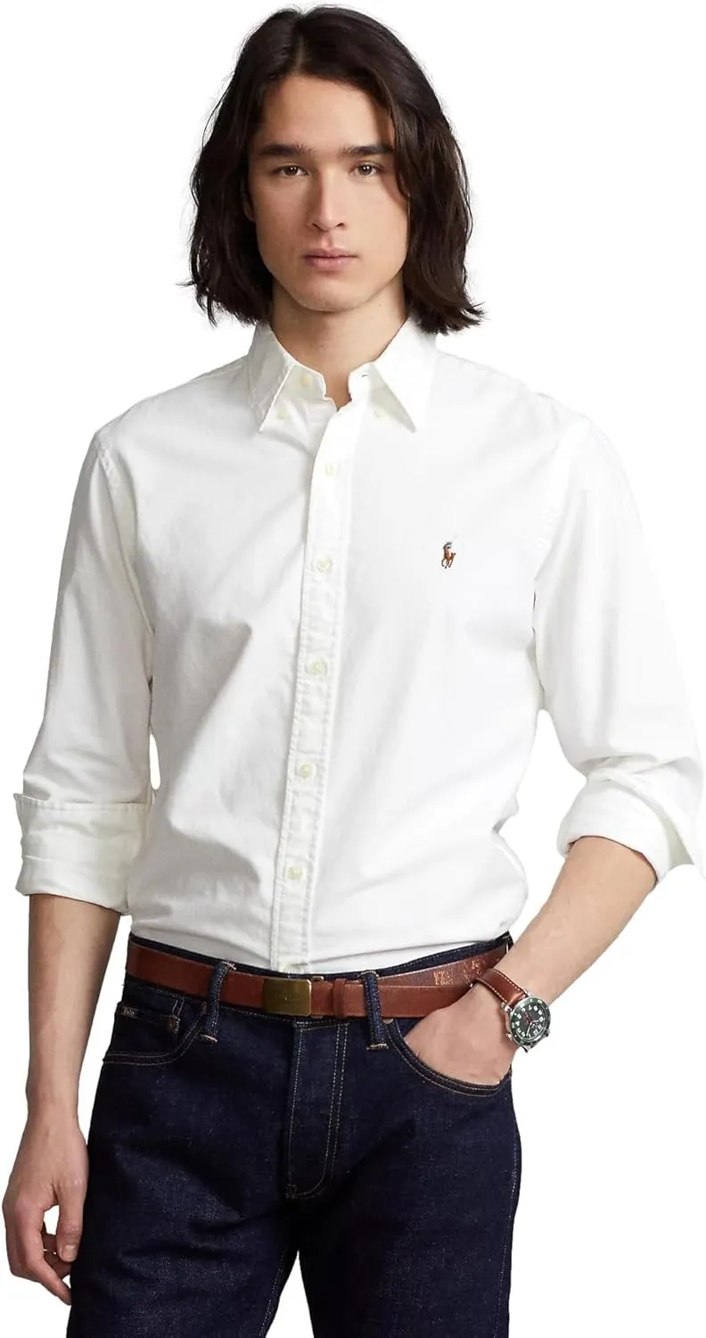 Polo Ralph Lauren Men's Classic Long Sleeve Oxford Shirt
