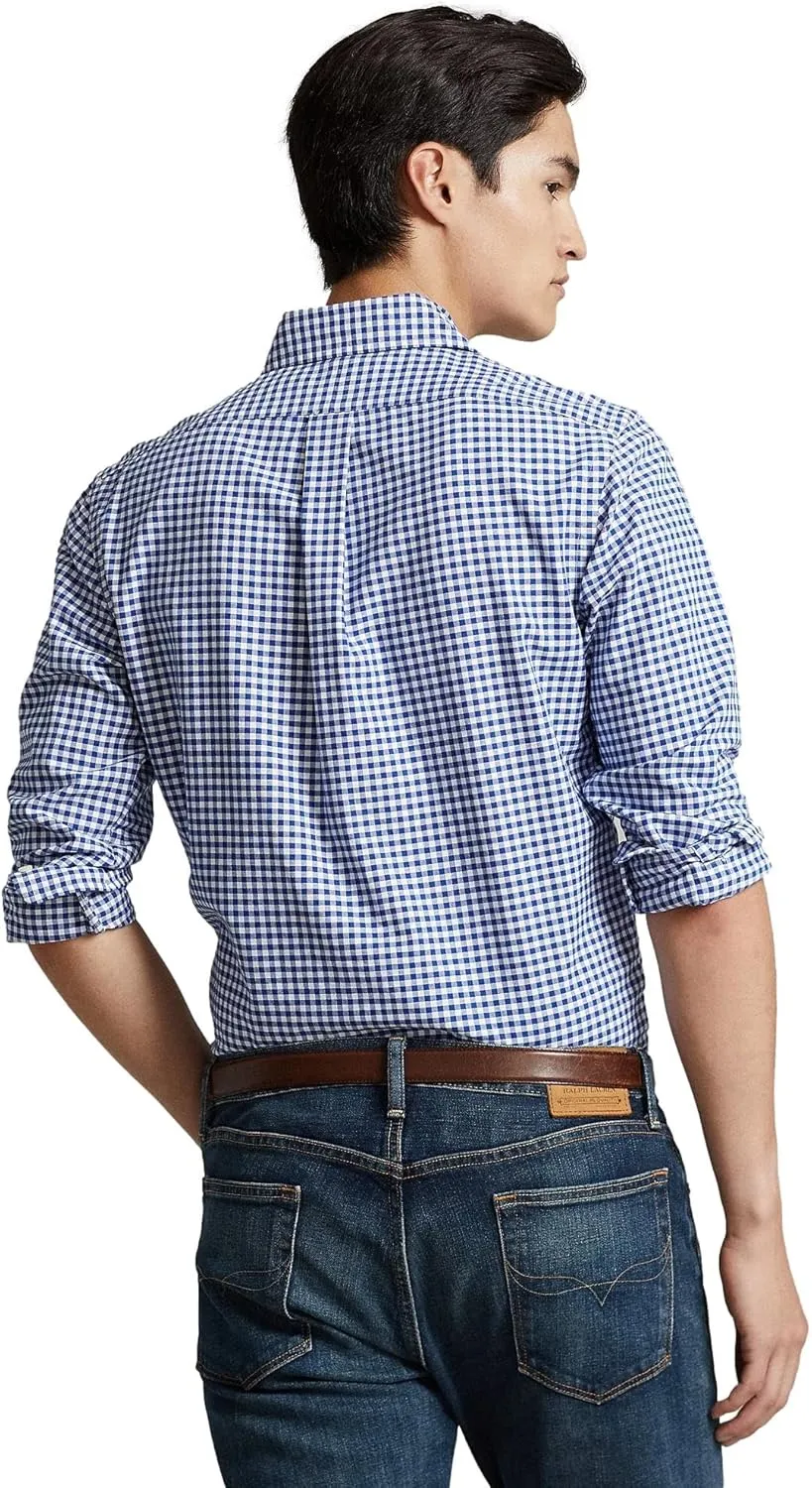 POLO RALPH LAUREN Men's Classic Oxford Long Sleeve Sport Shirt