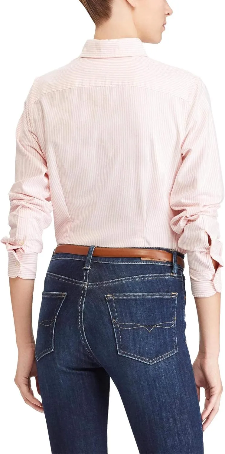 POLO RALPH LAUREN Women's Oxford Classic Fit Button Down Shirt