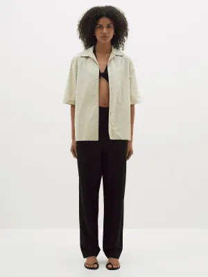 Poplin Raw Detail Shirt