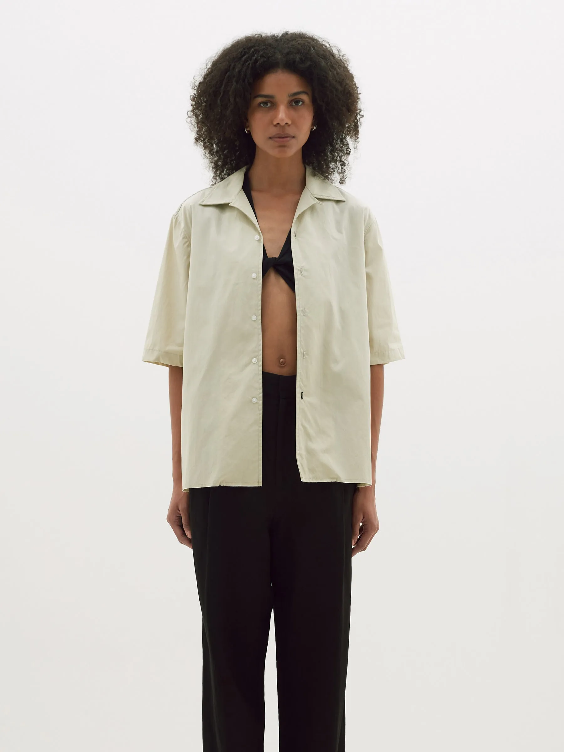 Poplin Raw Detail Shirt