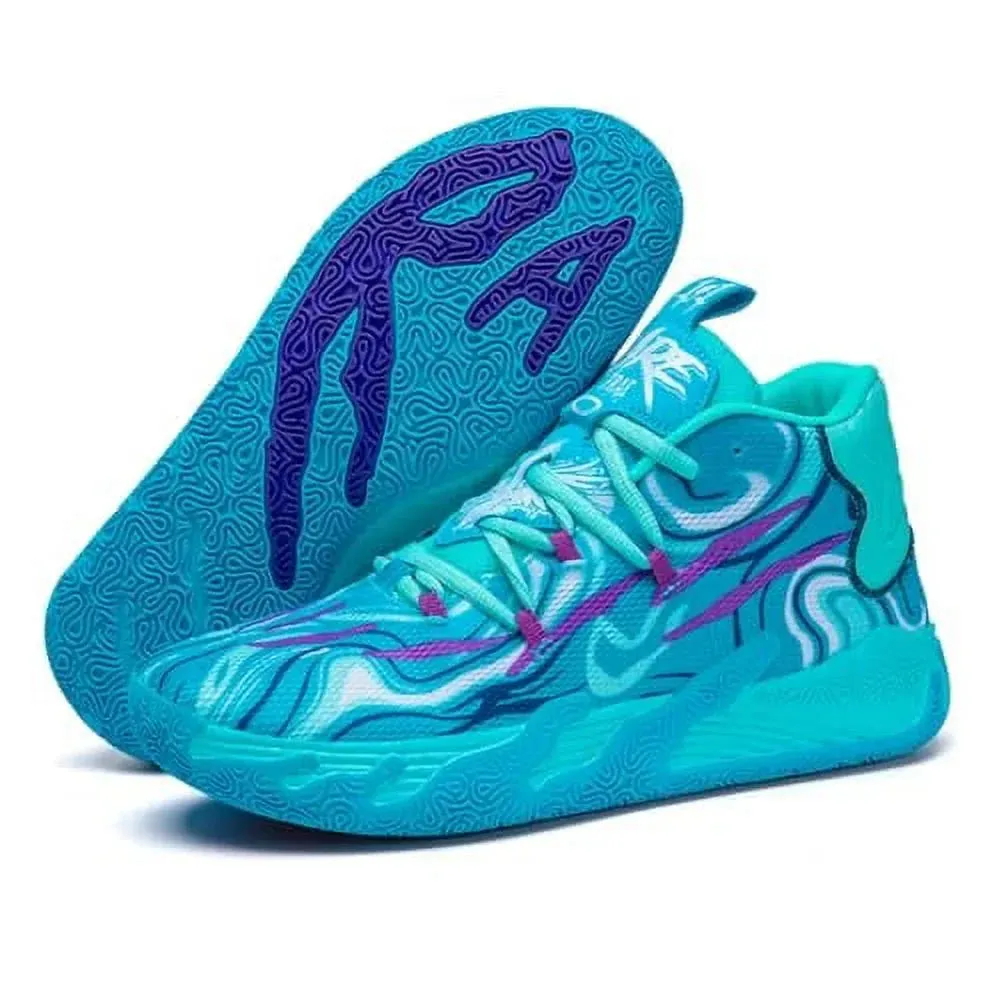Proptmina Womens Multicolour Fashion Sneakers Lace up Sports Walking Running Basketball Shoes