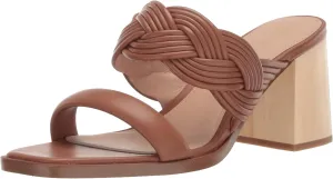 Rachel Zoe Women's Tara Peep Toe Mule Heeled Sandal