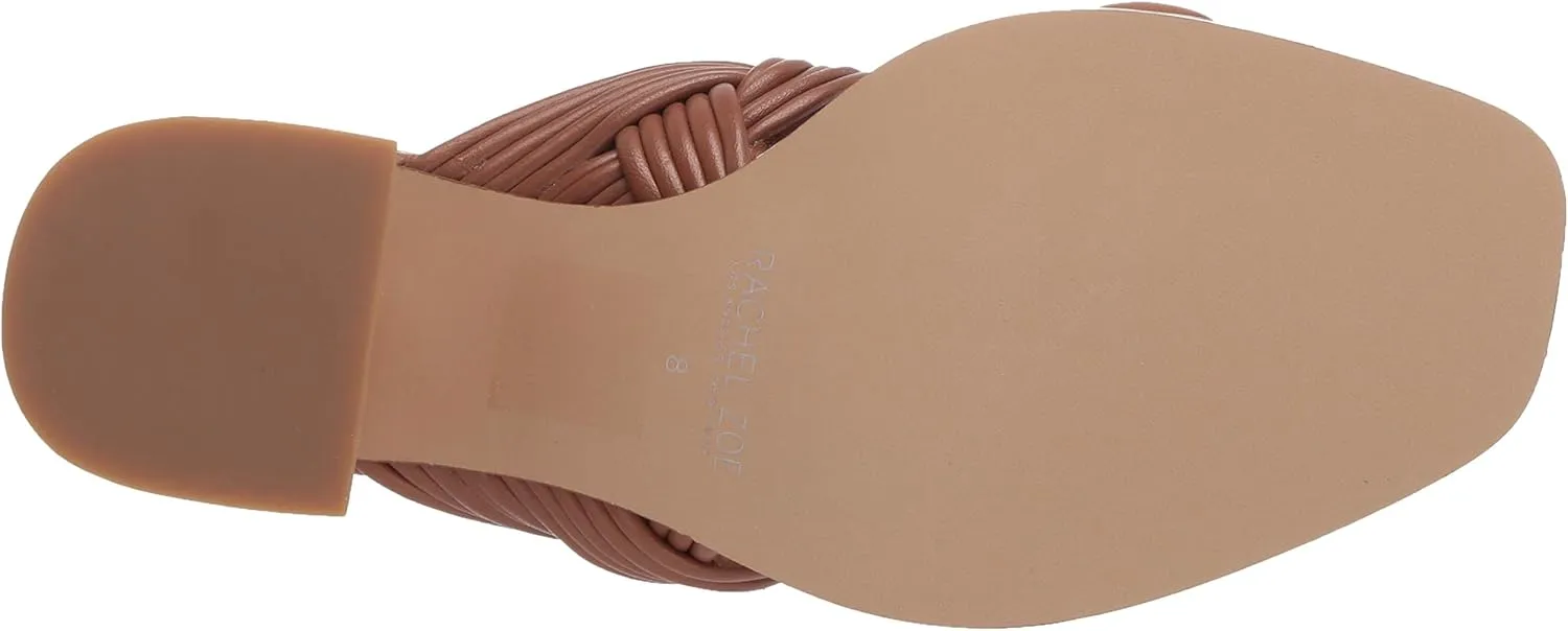 Rachel Zoe Women's Tara Peep Toe Mule Heeled Sandal