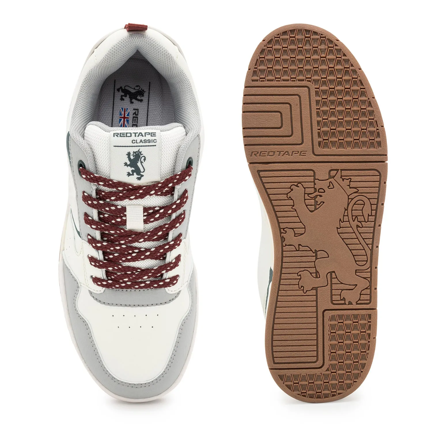 Red Tape Casual Sneaker Shoes for Women | Classic Rounded Front & Cushioned Impact