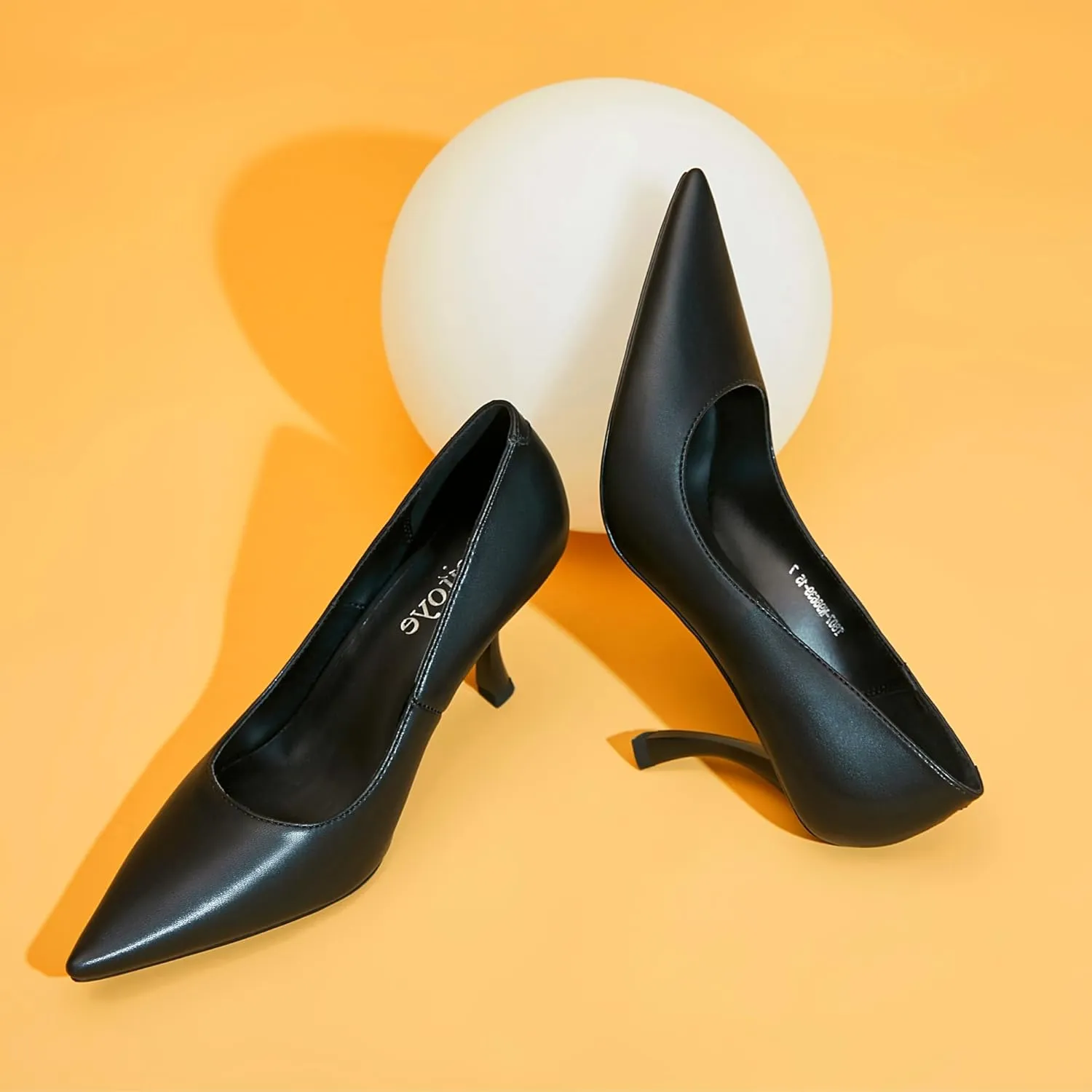 Reitoye Women's Stiletto High Heel Pumps Sexy Pointed Toe Dress Pump Heels