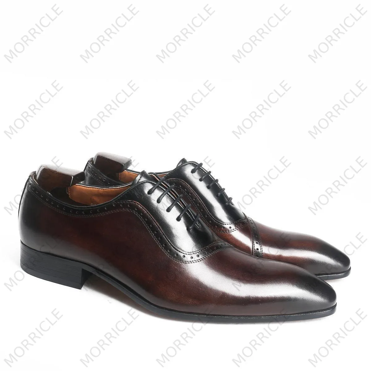 Retro Two Tone Oxford Shoes
