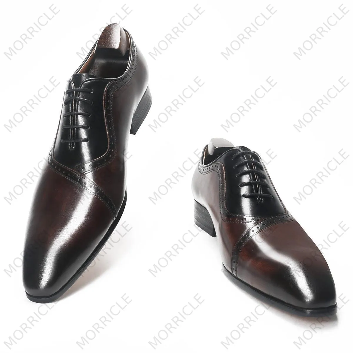 Retro Two Tone Oxford Shoes