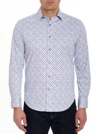 Robert Graham Men's Star Fighter Long-Sleeve Woven Shirt
