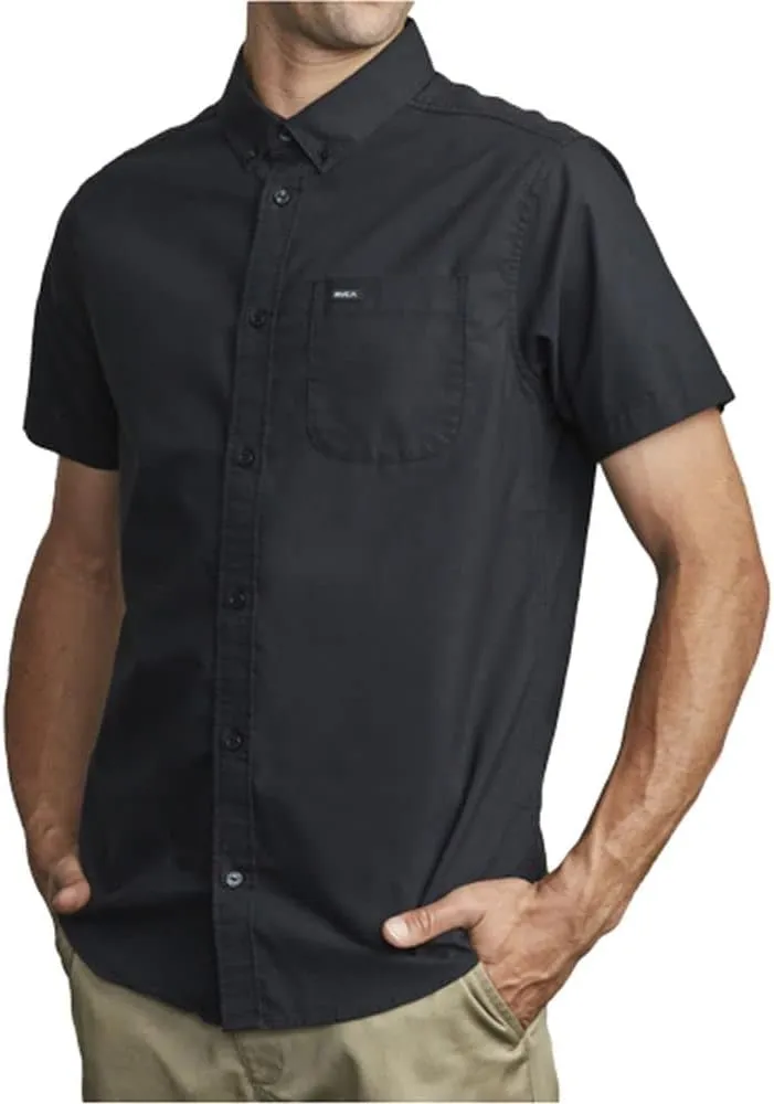 RVCA Men's That'll Do Stretch Short Sleeve Woven