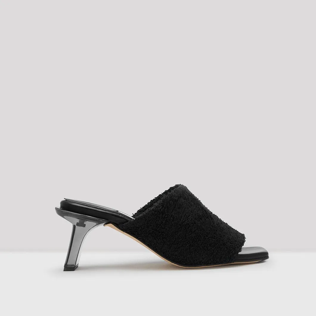 Sandals Black Towel Fully-featured Free returns Wendy