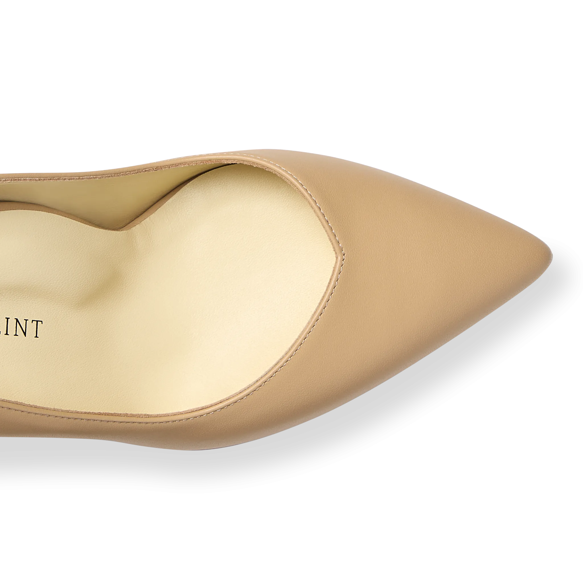Sarah Flint Perfect Kitten Pump 50 :: Sand Calf