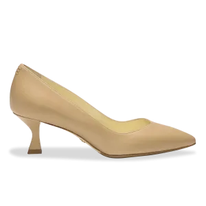 Sarah Flint Perfect Kitten Pump 50 :: Sand Calf