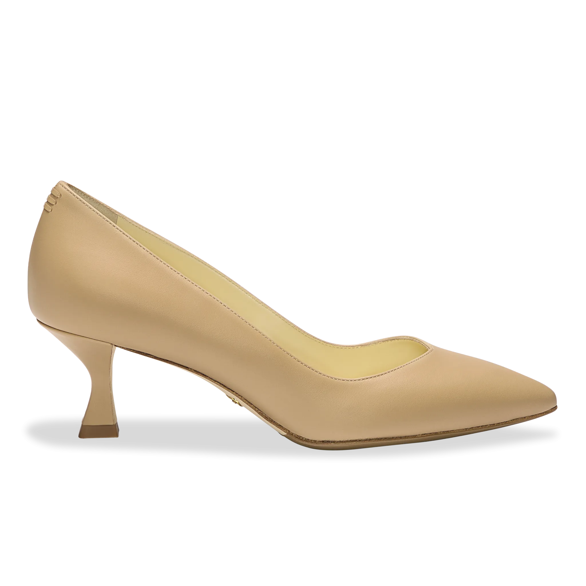 Sarah Flint Perfect Kitten Pump 50 :: Sand Calf
