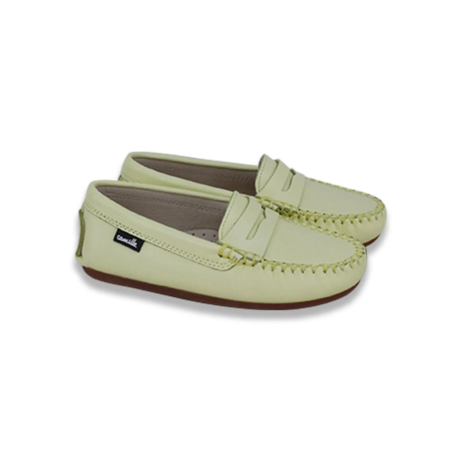 shoes basic stella loafer - lime