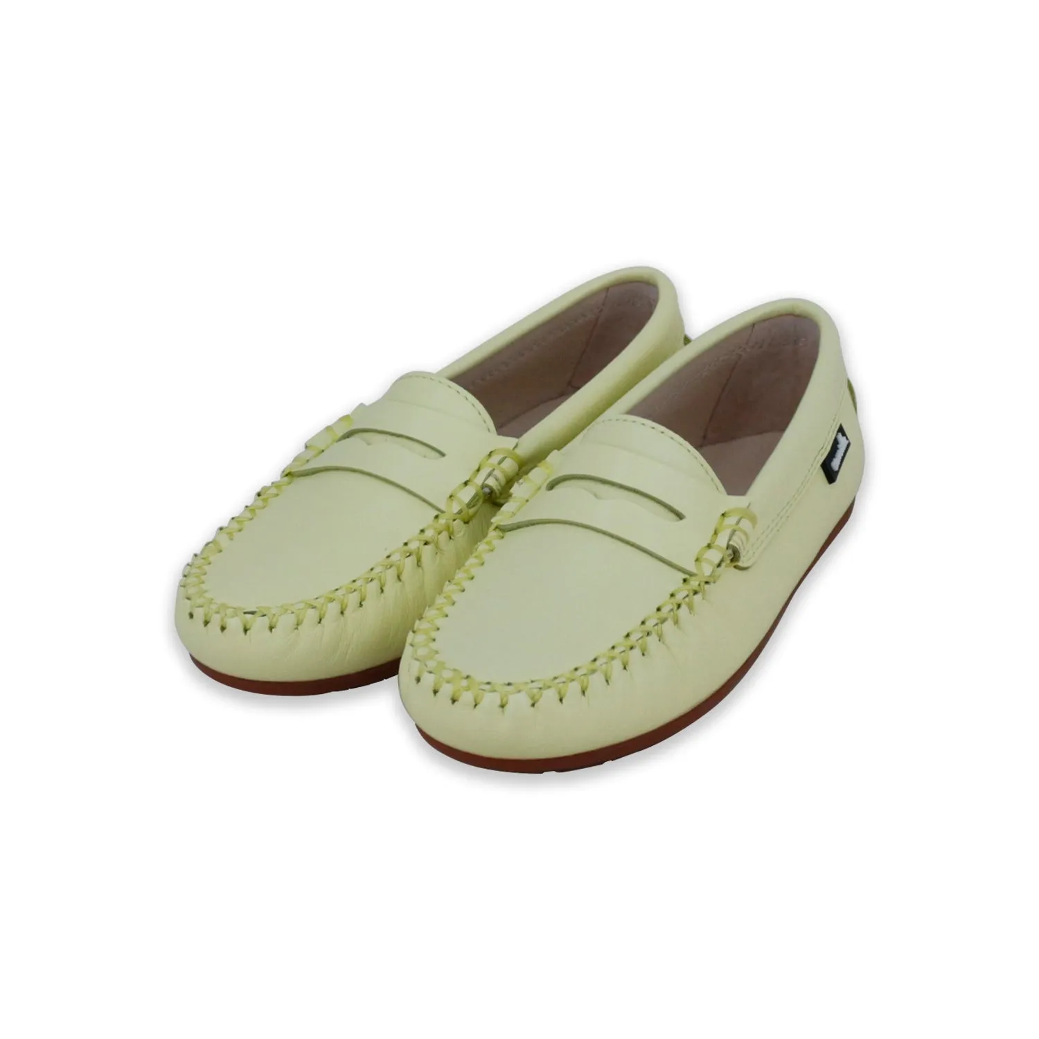shoes basic stella loafer - lime