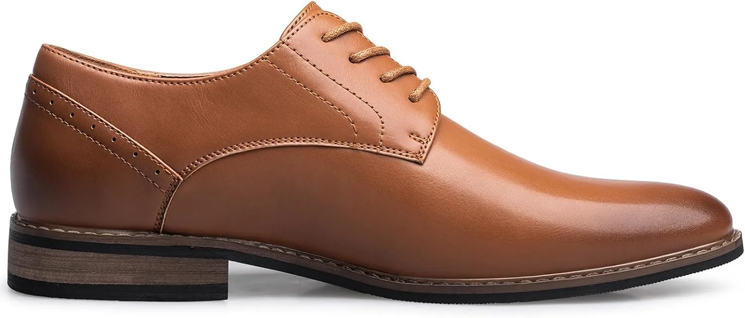 SILENTCARE Men's Oxford Formal Dress Shoes Business Comfortable Classic Lace Up Shoes