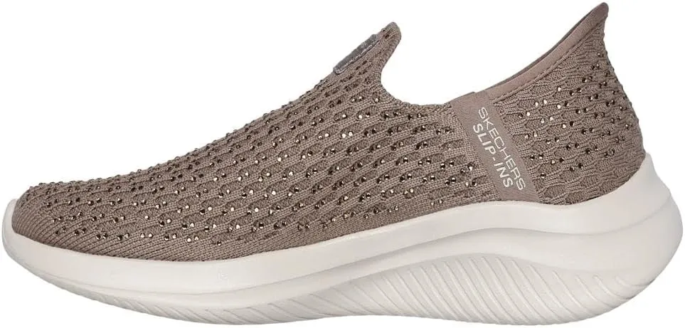 Skechers Women's Martha Stewar Ultra Flex 3.0-Dazzling Hands Free Slip-ins Sneaker