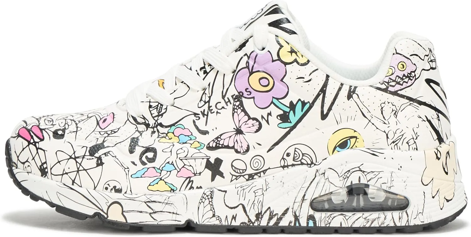 Skechers Women's Uno-Process Sketch Sneaker