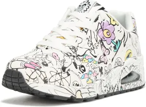 Skechers Women's Uno-Process Sketch Sneaker
