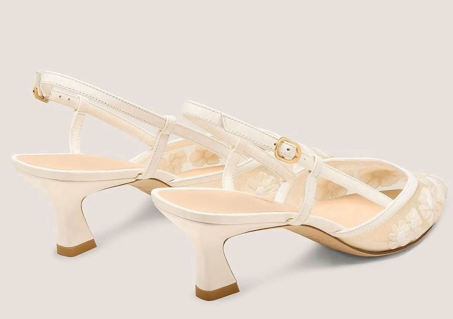 SlingBack Pump Shoes for Women with 2 Inche Heel