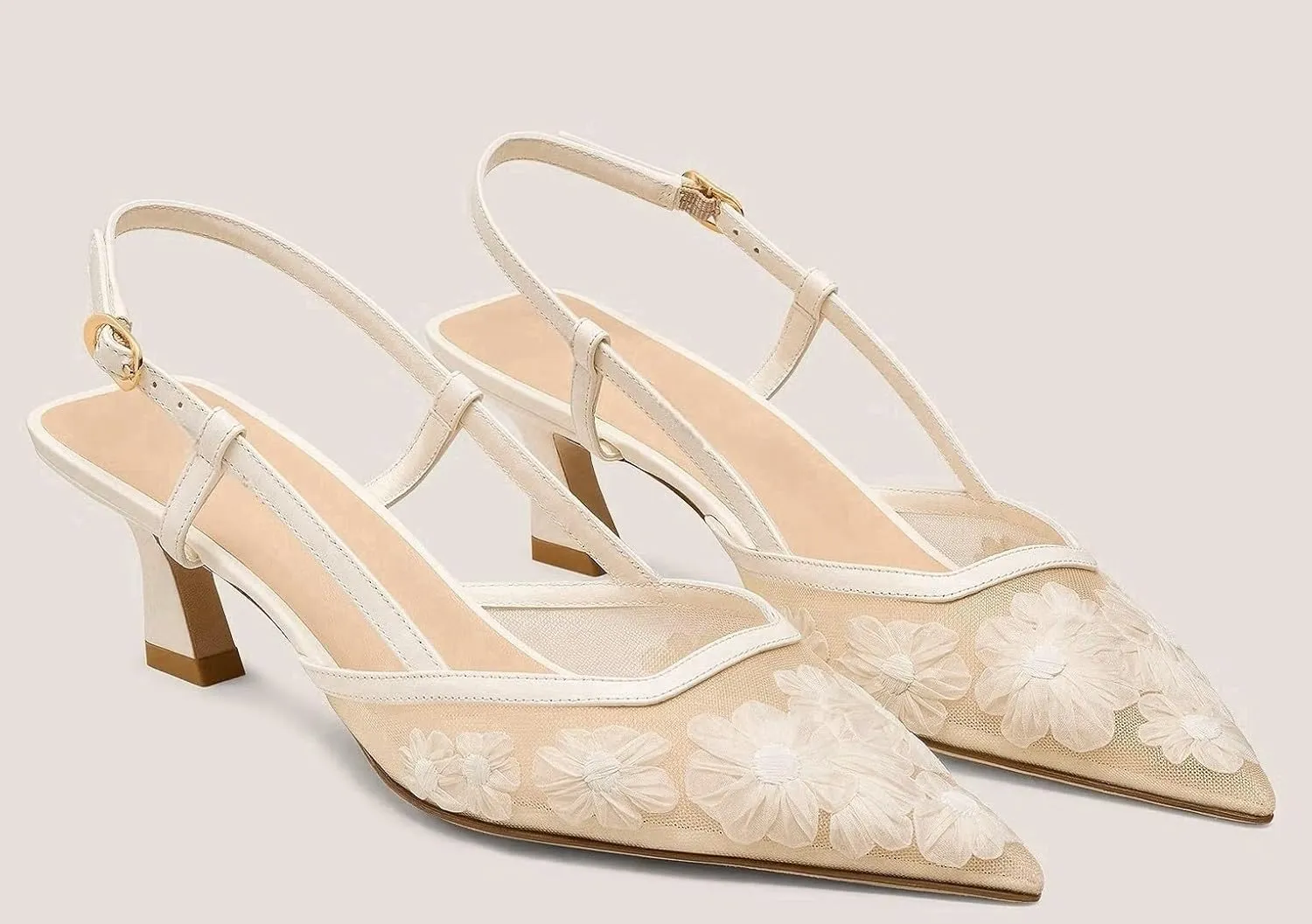 SlingBack Pump Shoes for Women with 2 Inche Heel
