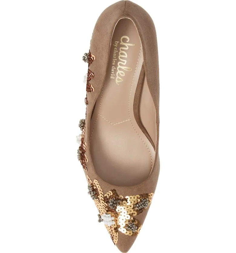 SOPHIE TAUPE MICROSUEDE