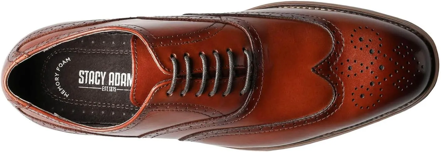 STACY ADAMS Men's, Dunbar Wingtip Oxford