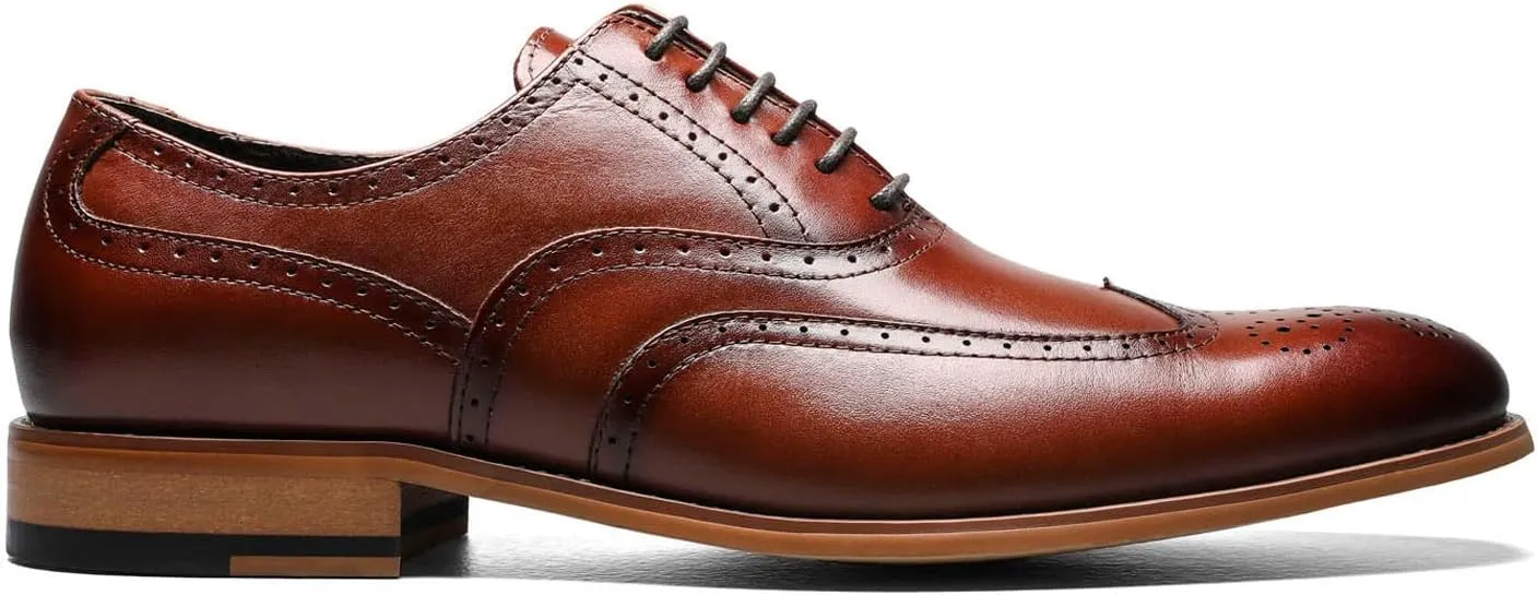 STACY ADAMS Men's, Dunbar Wingtip Oxford