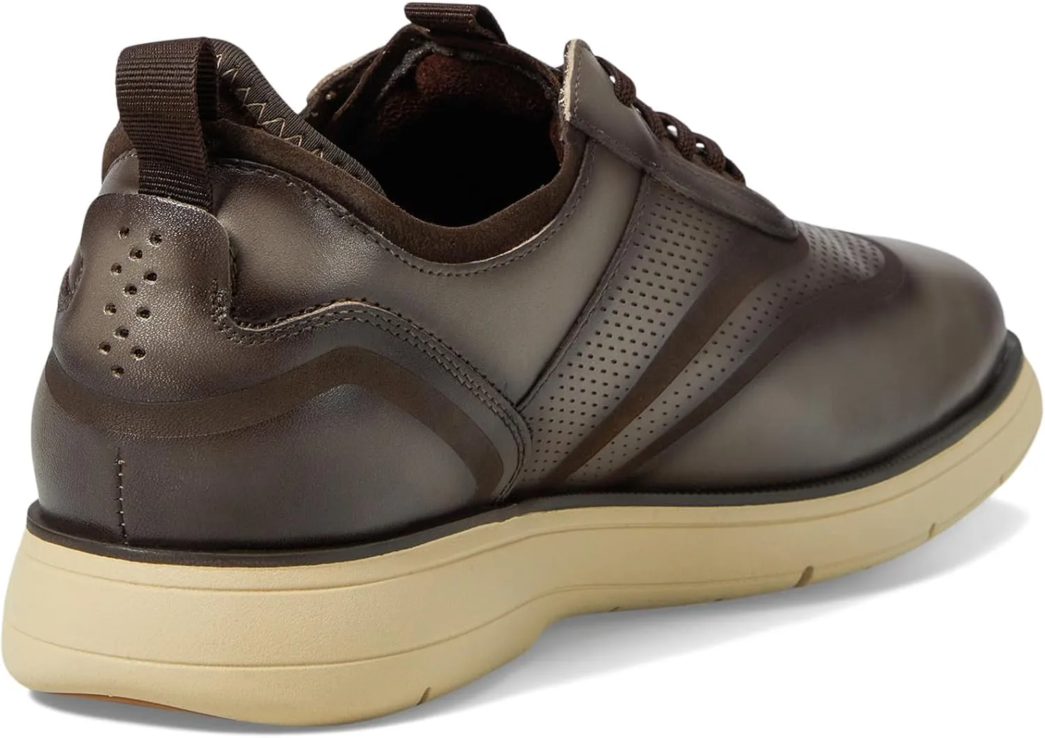Stacy Adams Men's Edgewood Wingtip Elastic Lace Oxford