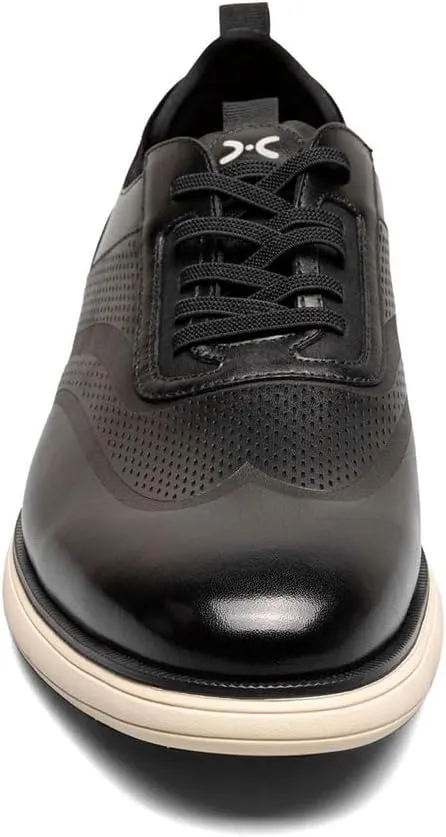 Stacy Adams Men's Edgewood Wingtip Elastic Lace Oxford