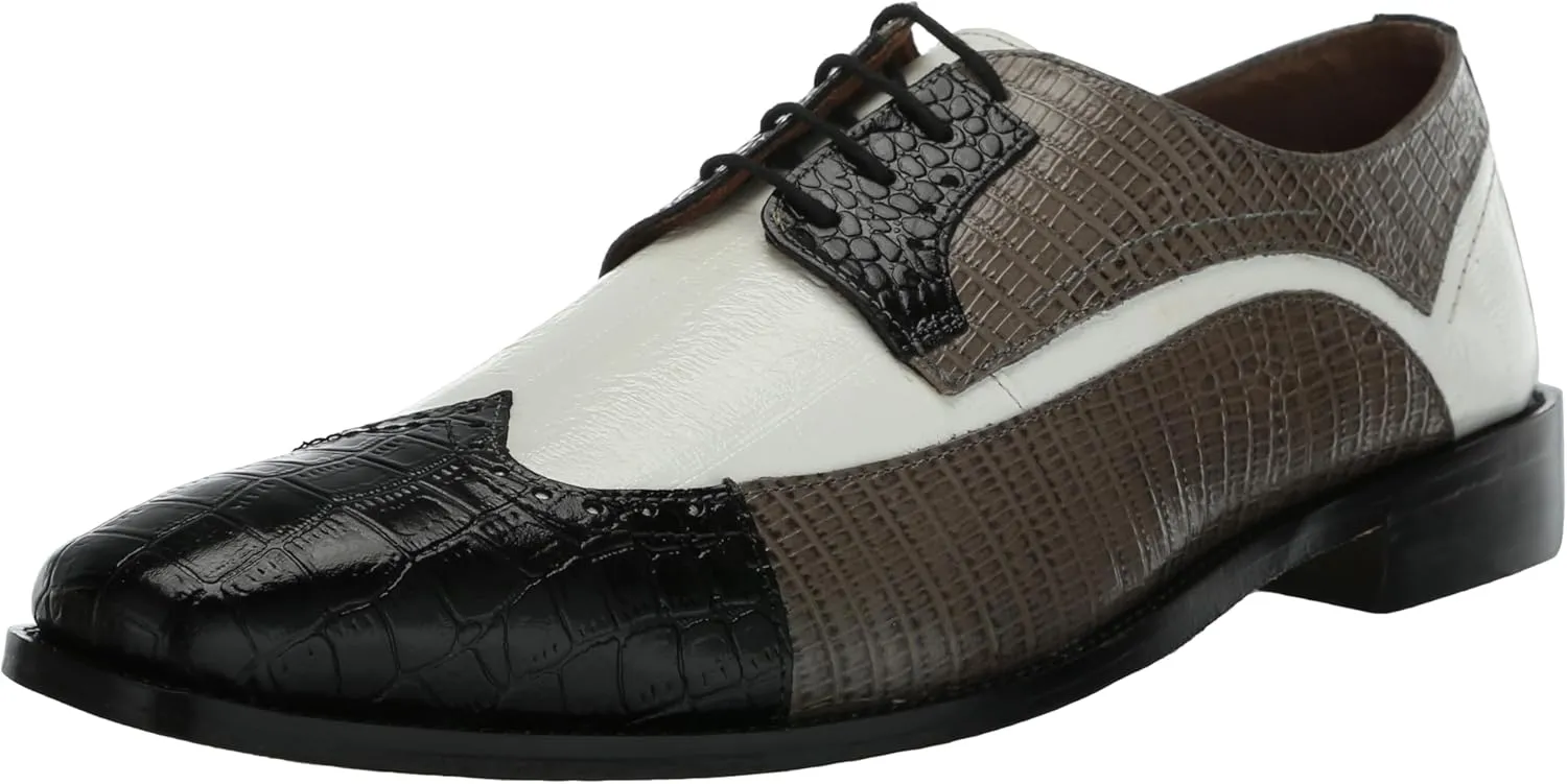 Stacy Adams Men's Gallinari Wingtip Lace Up Oxford