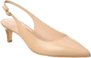 Stuart Weitzman Mara 50 Leather Slingback Pump