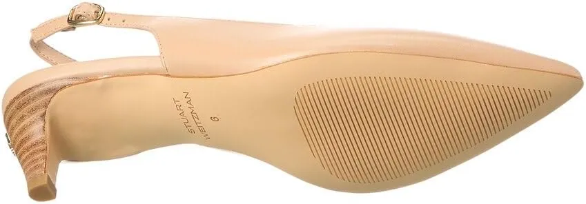 Stuart Weitzman Mara 50 Leather Slingback Pump